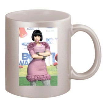 Nicki Minaj 11oz Metallic Silver Mug