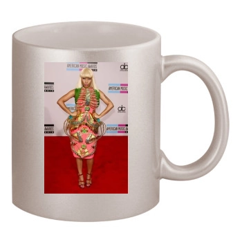 Nicki Minaj 11oz Metallic Silver Mug