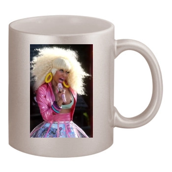 Nicki Minaj 11oz Metallic Silver Mug