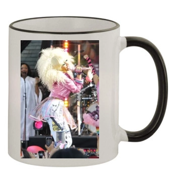 Nicki Minaj 11oz Colored Rim & Handle Mug