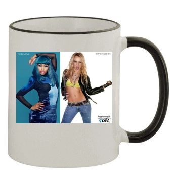 Nicki Minaj 11oz Colored Rim & Handle Mug