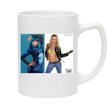 Nicki Minaj 14oz White Statesman Mug