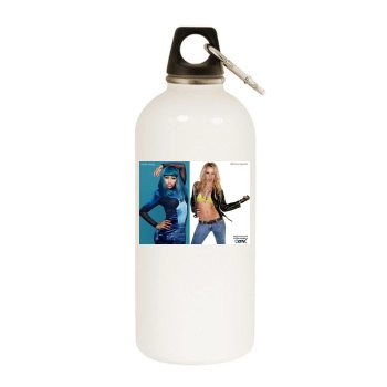 Nicki Minaj White Water Bottle With Carabiner