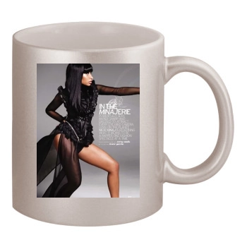 Nicki Minaj 11oz Metallic Silver Mug