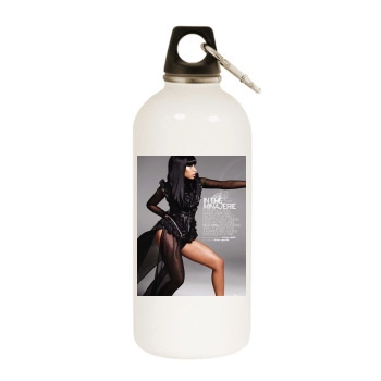 Nicki Minaj White Water Bottle With Carabiner