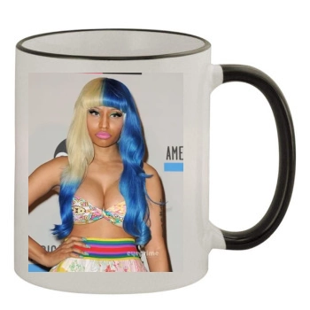 Nicki Minaj 11oz Colored Rim & Handle Mug