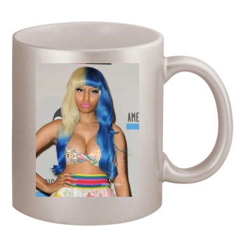 Nicki Minaj 11oz Metallic Silver Mug