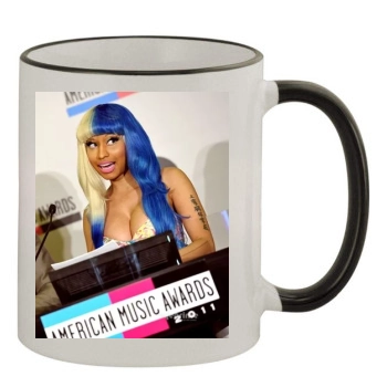 Nicki Minaj 11oz Colored Rim & Handle Mug