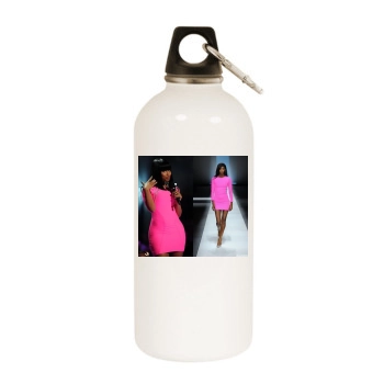 Nicki Minaj White Water Bottle With Carabiner