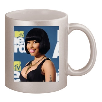 Nicki Minaj 11oz Metallic Silver Mug