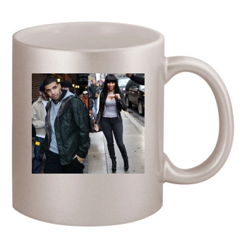 Nicki Minaj 11oz Metallic Silver Mug