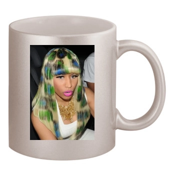 Nicki Minaj 11oz Metallic Silver Mug