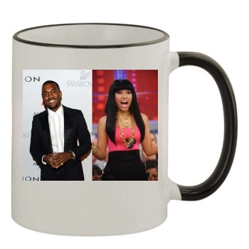 Nicki Minaj 11oz Colored Rim & Handle Mug