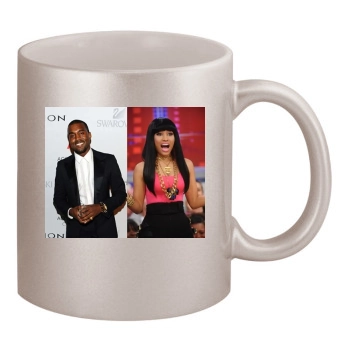 Nicki Minaj 11oz Metallic Silver Mug