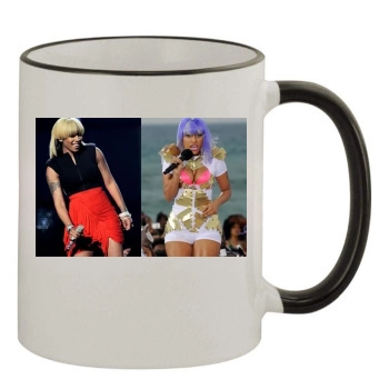 Nicki Minaj 11oz Colored Rim & Handle Mug