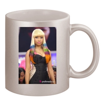 Nicki Minaj 11oz Metallic Silver Mug