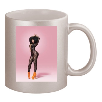 Nicki Minaj 11oz Metallic Silver Mug