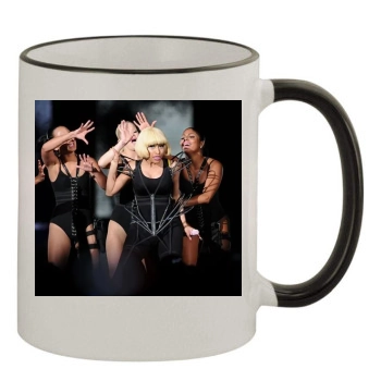 Nicki Minaj 11oz Colored Rim & Handle Mug