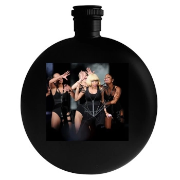 Nicki Minaj Round Flask