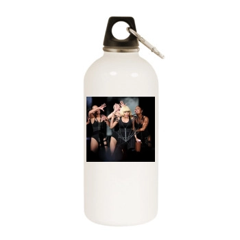 Nicki Minaj White Water Bottle With Carabiner