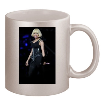 Nicki Minaj 11oz Metallic Silver Mug