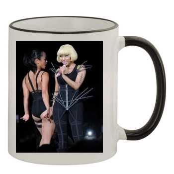 Nicki Minaj 11oz Colored Rim & Handle Mug