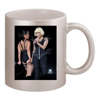 Nicki Minaj 11oz Metallic Silver Mug