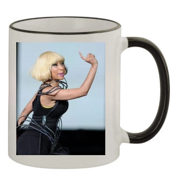 Nicki Minaj 11oz Colored Rim & Handle Mug