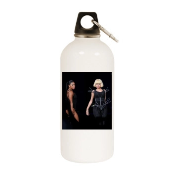 Nicki Minaj White Water Bottle With Carabiner