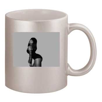 Nicki Minaj 11oz Metallic Silver Mug