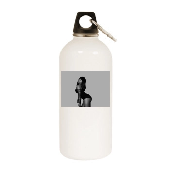 Nicki Minaj White Water Bottle With Carabiner