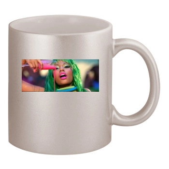 Nicki Minaj 11oz Metallic Silver Mug