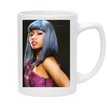 Nicki Minaj 14oz White Statesman Mug