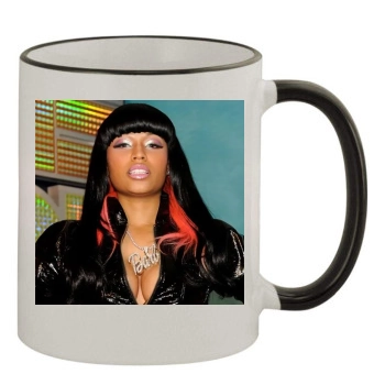 Nicki Minaj 11oz Colored Rim & Handle Mug