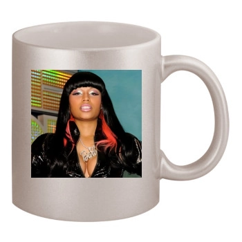 Nicki Minaj 11oz Metallic Silver Mug