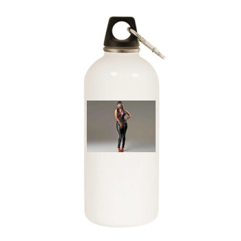 Nicki Minaj White Water Bottle With Carabiner