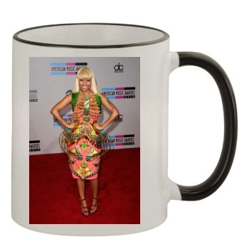 Nicki Minaj 11oz Colored Rim & Handle Mug