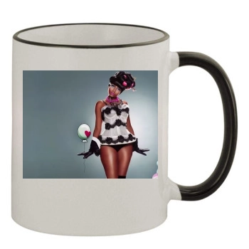 Nicki Minaj 11oz Colored Rim & Handle Mug