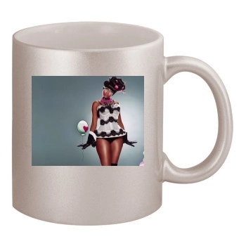 Nicki Minaj 11oz Metallic Silver Mug