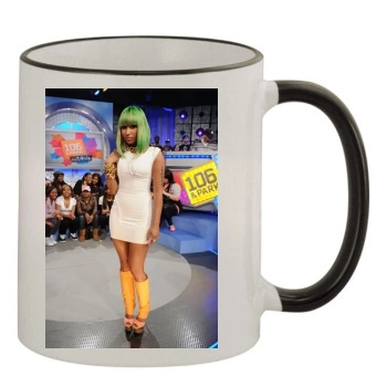 Nicki Minaj 11oz Colored Rim & Handle Mug