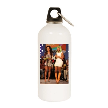 Nicki Minaj White Water Bottle With Carabiner