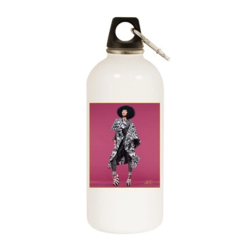 Nicki Minaj White Water Bottle With Carabiner