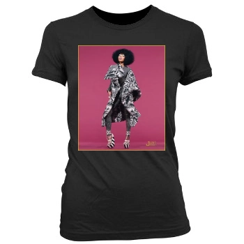 Nicki Minaj Women's Junior Cut Crewneck T-Shirt