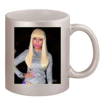 Nicki Minaj 11oz Metallic Silver Mug