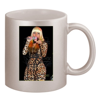 Nicki Minaj 11oz Metallic Silver Mug