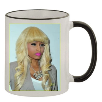 Nicki Minaj 11oz Colored Rim & Handle Mug