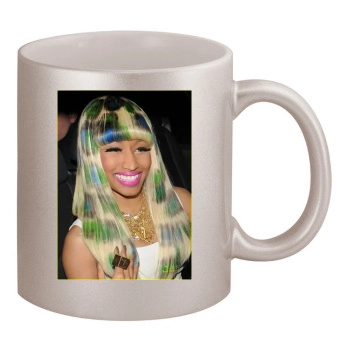 Nicki Minaj 11oz Metallic Silver Mug