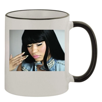 Nicki Minaj 11oz Colored Rim & Handle Mug