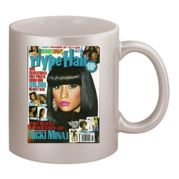 Nicki Minaj 11oz Metallic Silver Mug