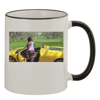 Nicki Minaj 11oz Colored Rim & Handle Mug